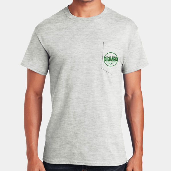 Gildan®  Ultra Cotton®  100% US Cotton T-Shirt with Pocket. 2300 Thumbnail